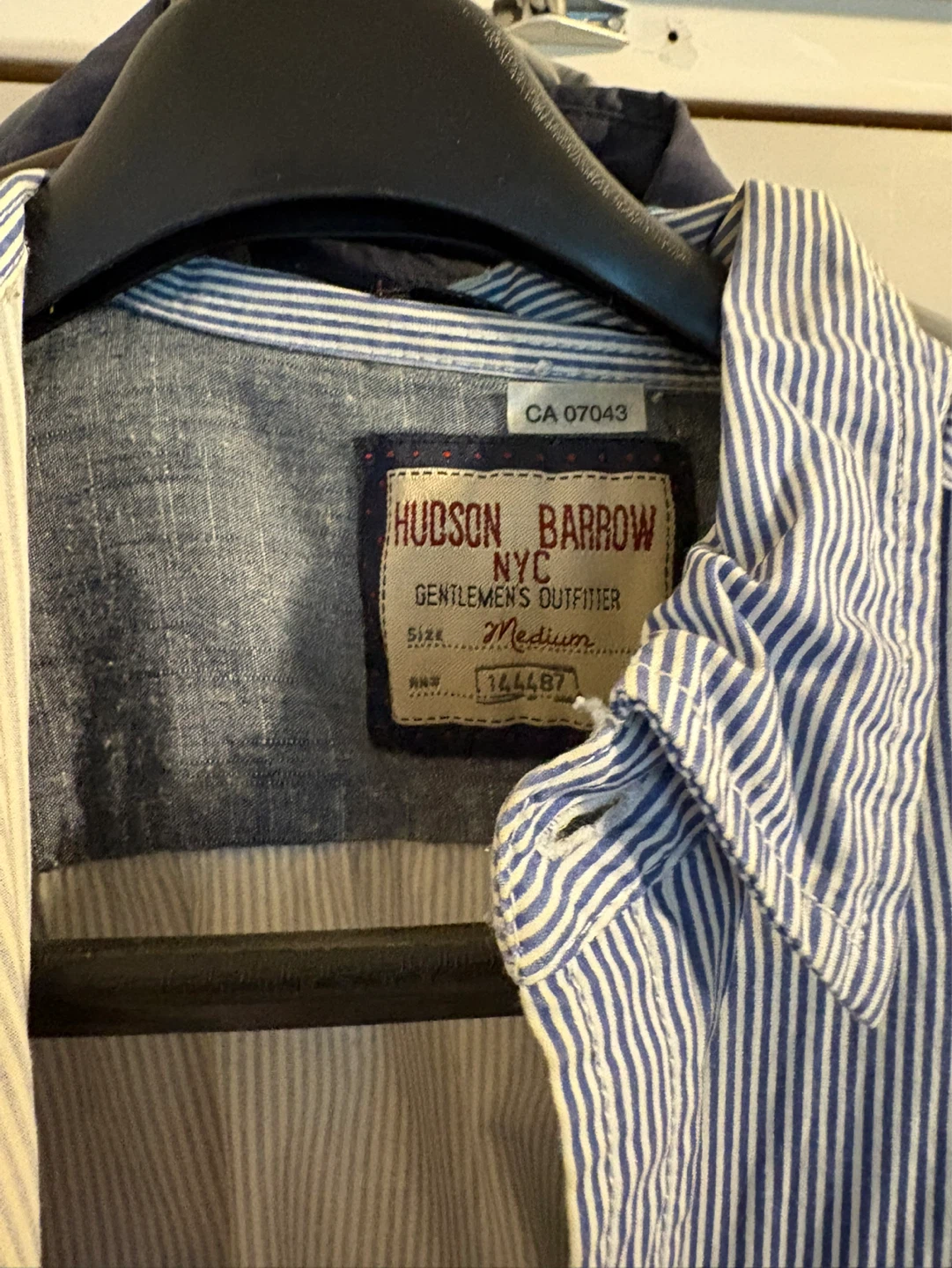 Hudson Barrow NYC Striped Button-Up Shirt - photo 4