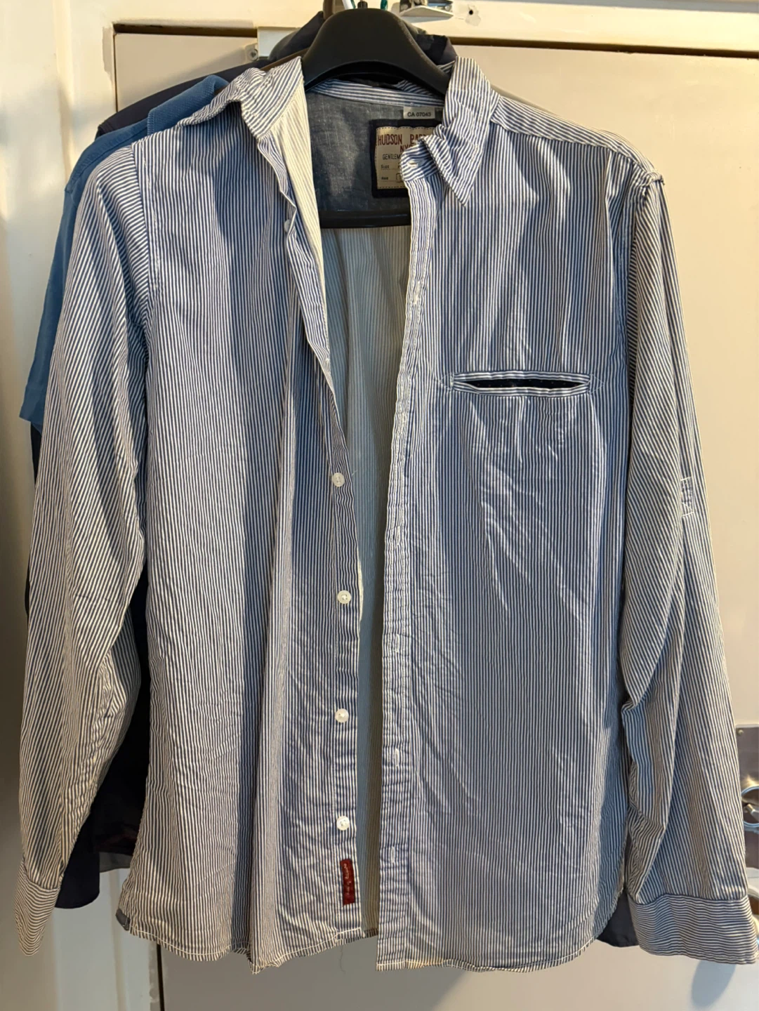 Hudson Barrow NYC Striped Button-Up Shirt - photo 3