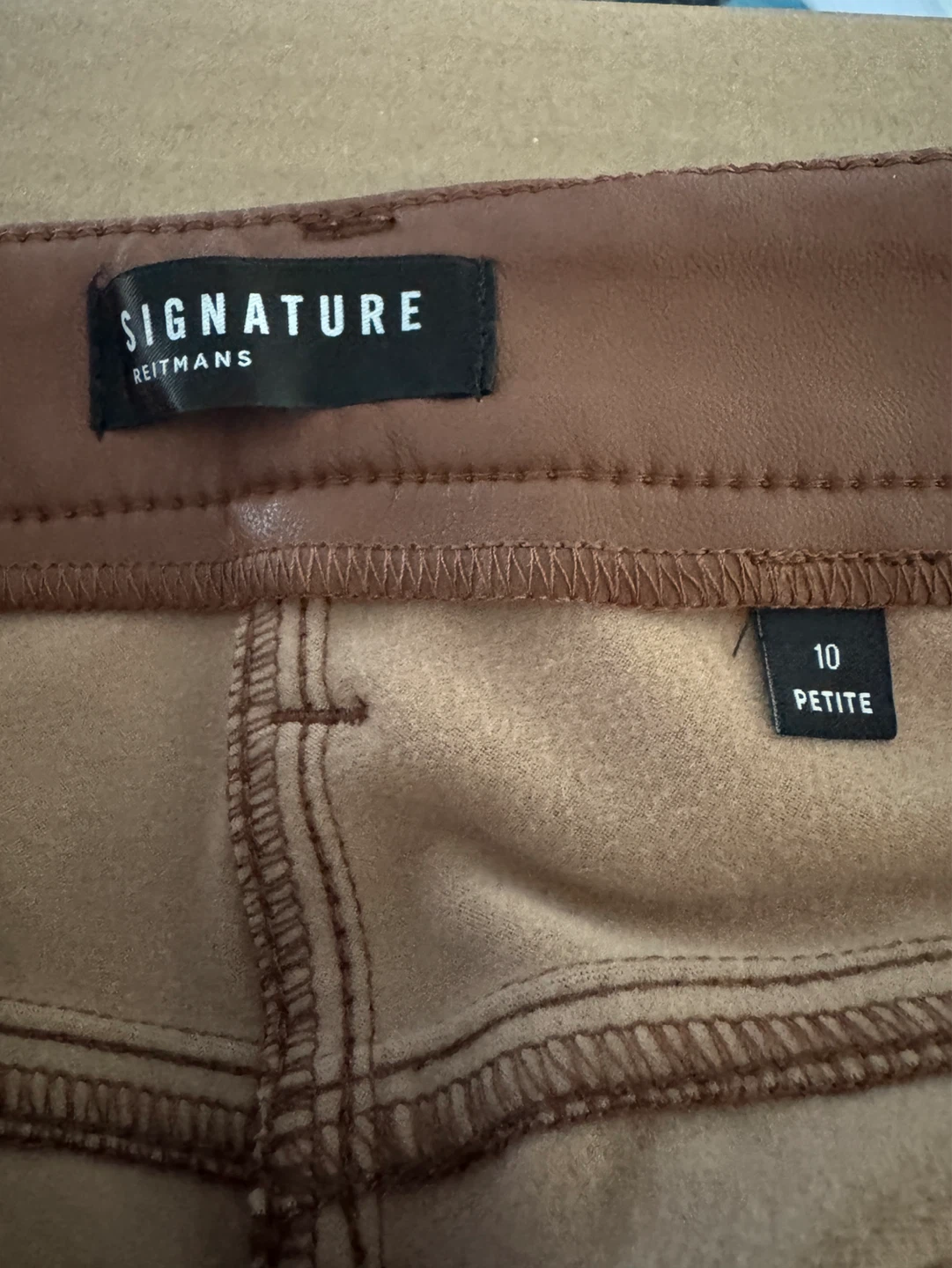 Reitmans Signature Faux Leather Pants - photo 3
