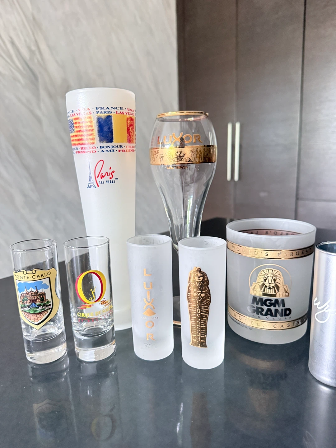 Collection of Souvenir Shot Glasses