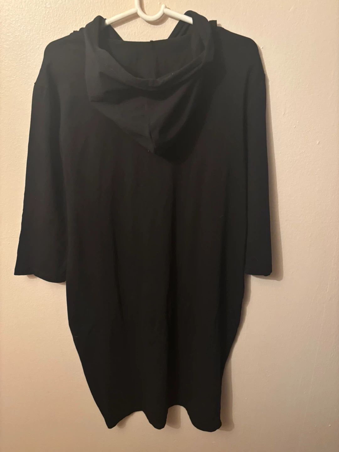 Black & White Striped Hooded Dress - photo 4