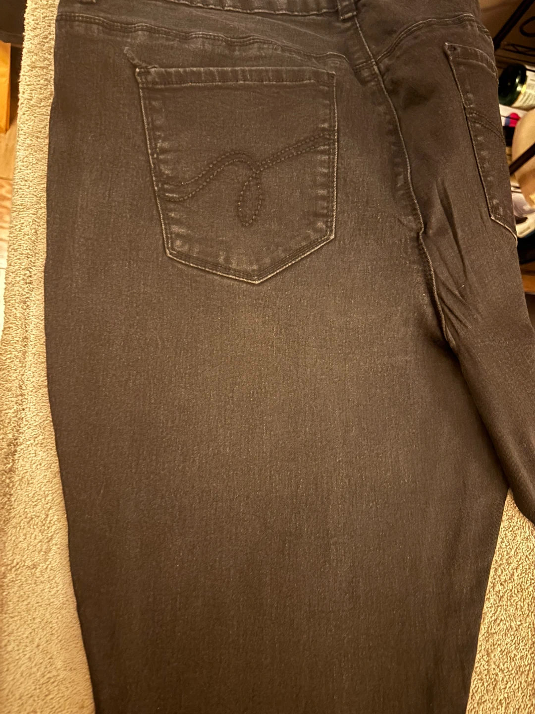 Royalty Black Denim Jeans - photo 5