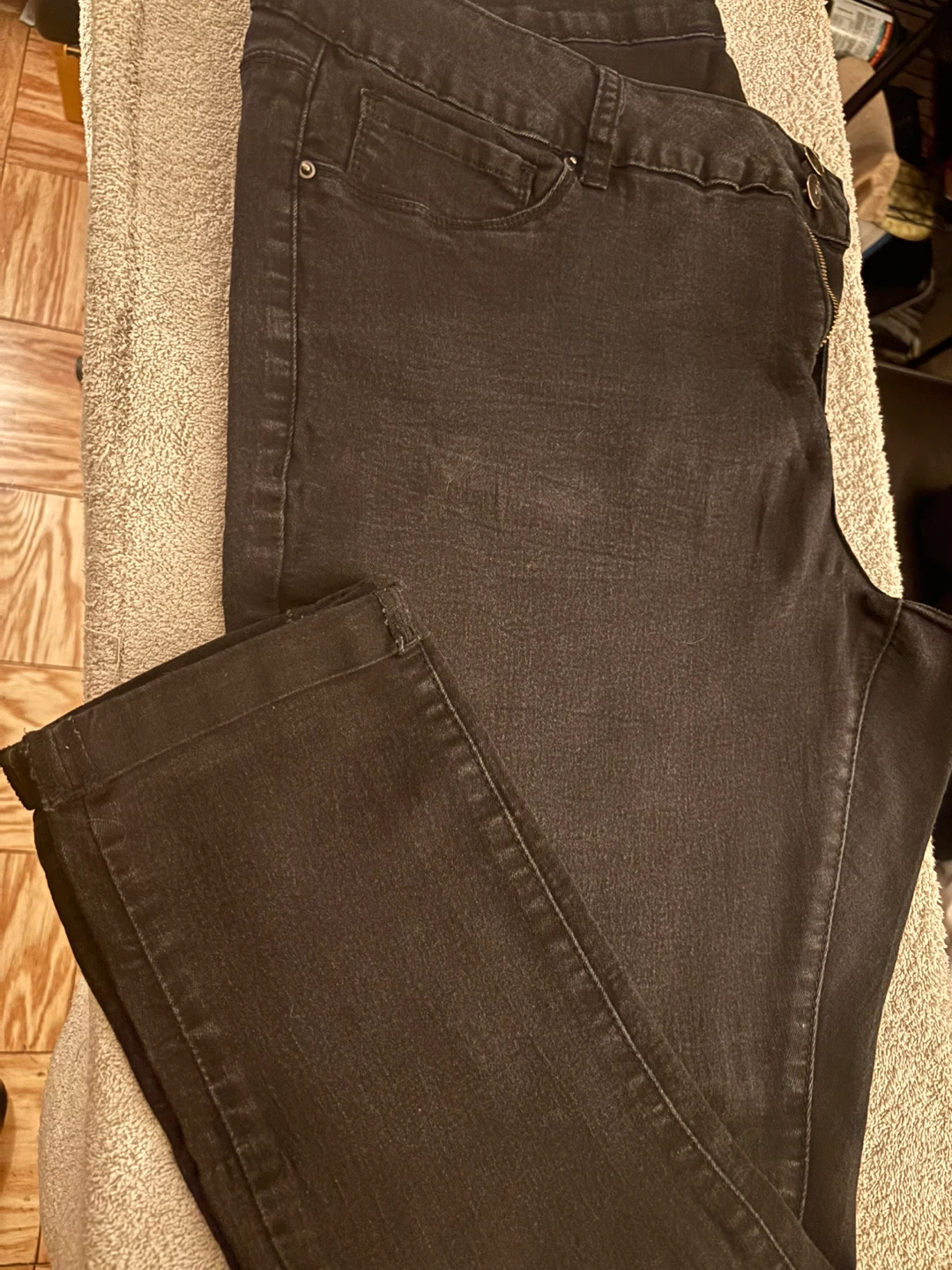 Royalty Black Denim Jeans - photo 4