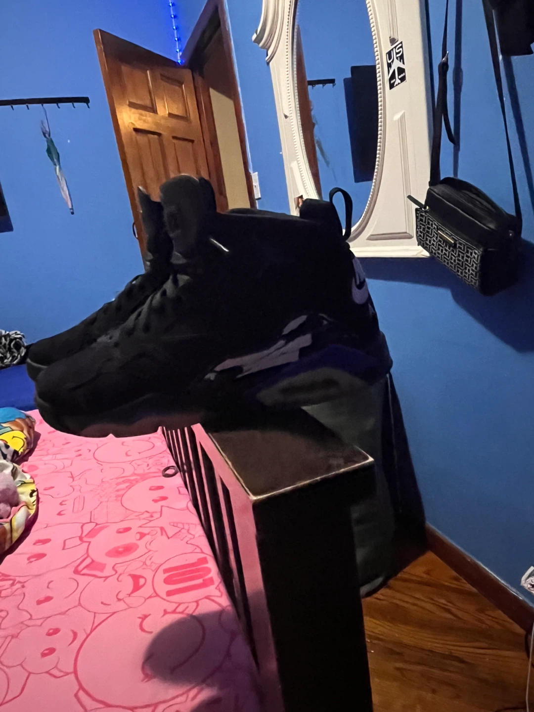 Black Nike Air Jordan Sneakers