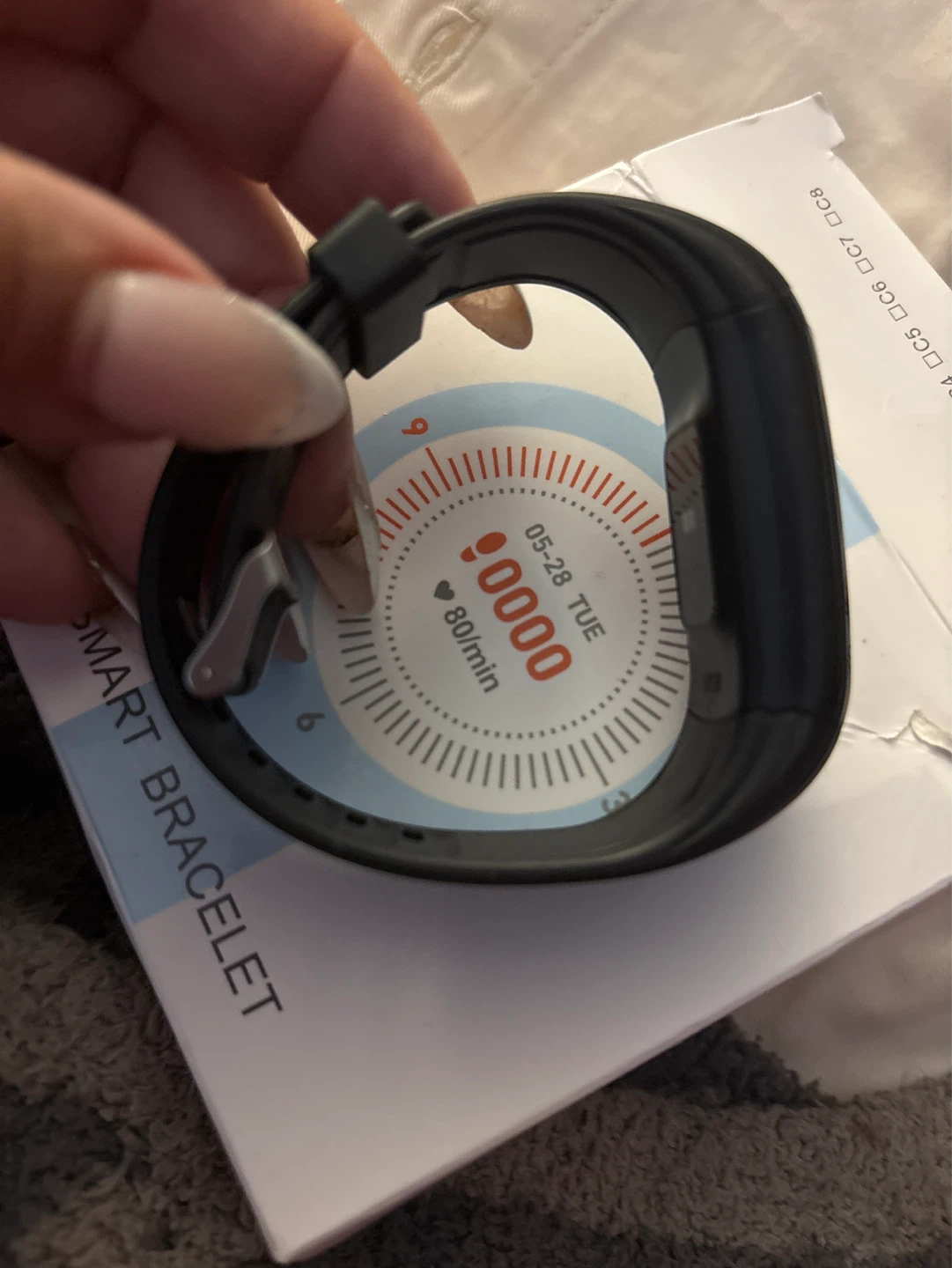 New Black Smart Bracelet Fitness Tracker - photo 3