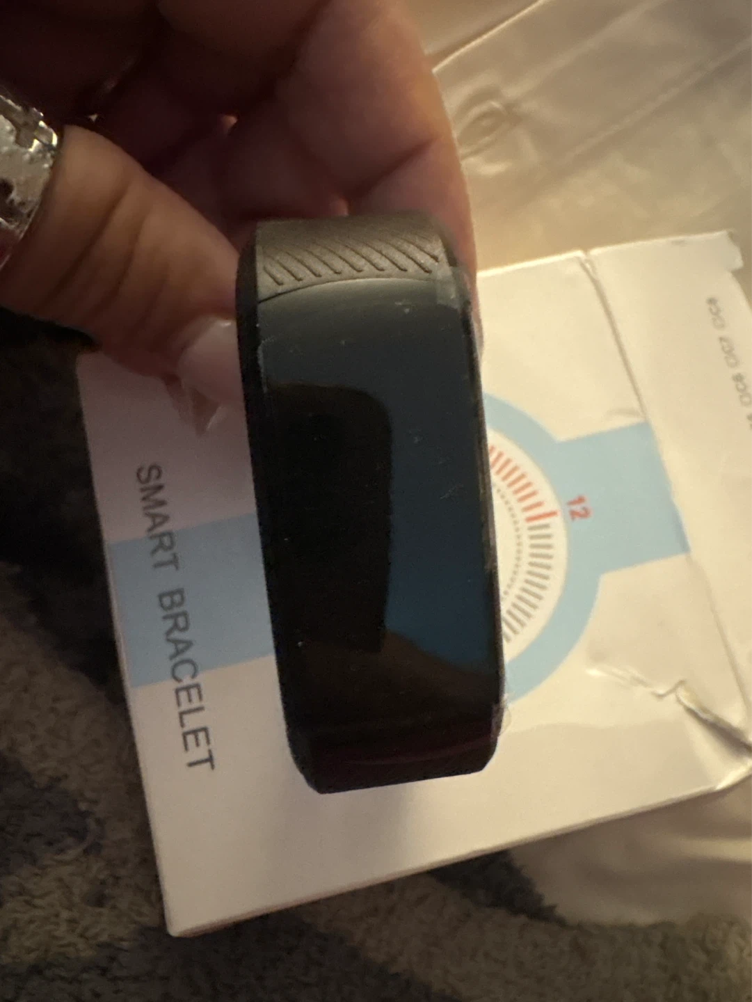 New Black Smart Bracelet Fitness Tracker - photo 2