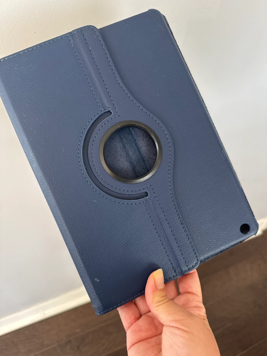 Blue Rotary iPad case ninth generation