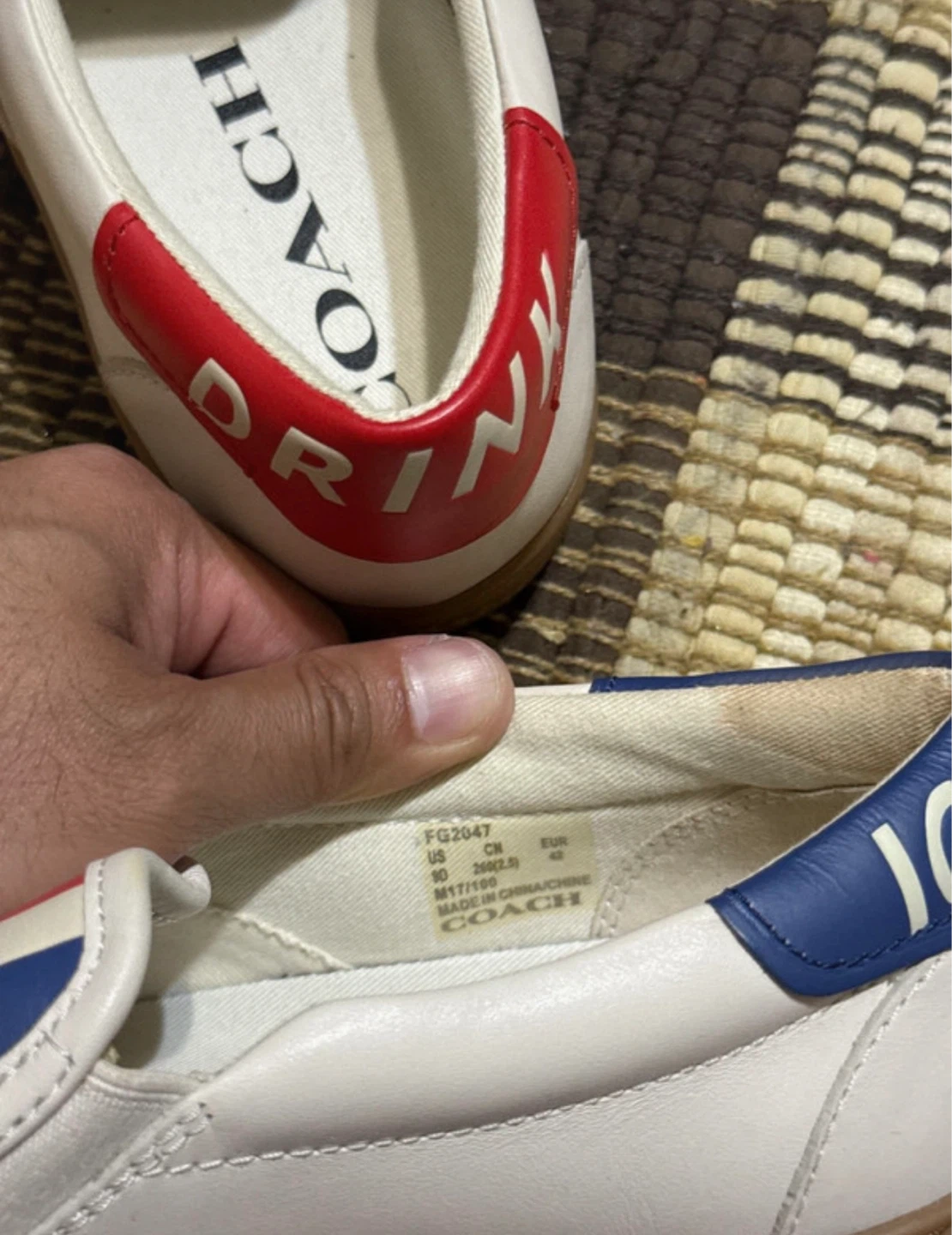 Coach Pepsi Slip On Shoes - photo 5