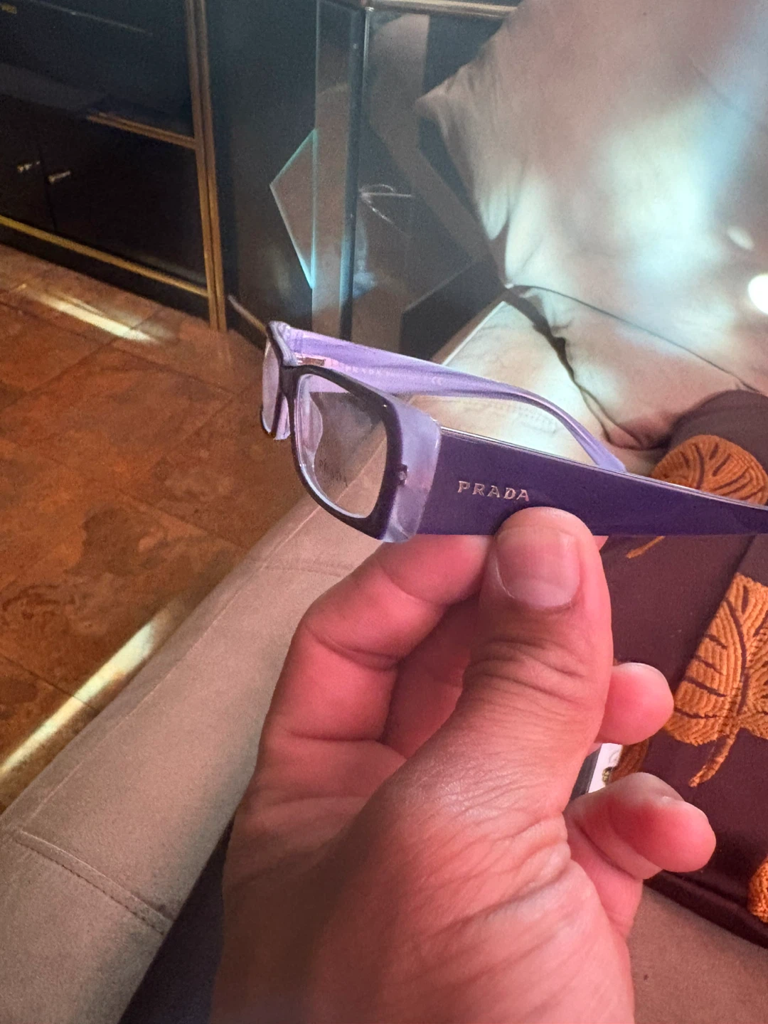 Prada Eyeglasses Frames Purple - photo 4