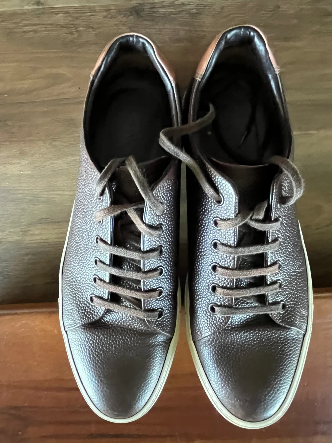 Lancio Handmade Italian  Brown Leather Shoes - photo 2