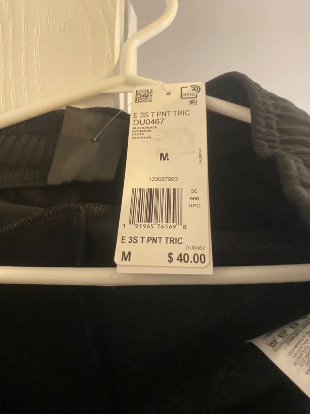 Adidas E 3S T PNT Tric Pants Size Men M - photo 2