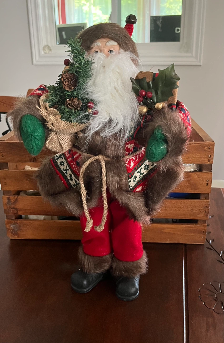 Decorative Santa Claus Figure