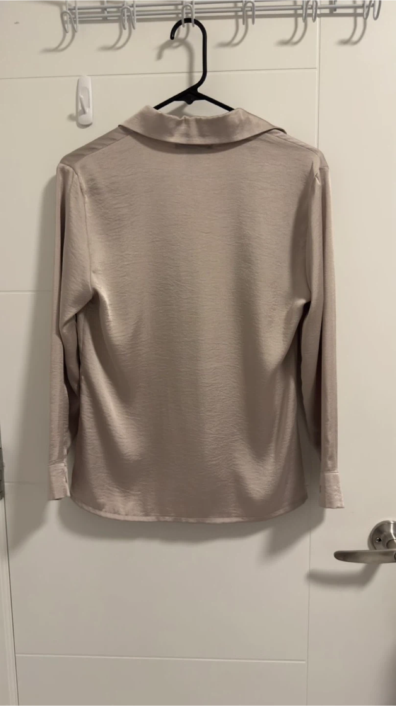 Women's Long Sleeve Collared Shirt Size S - photo 2