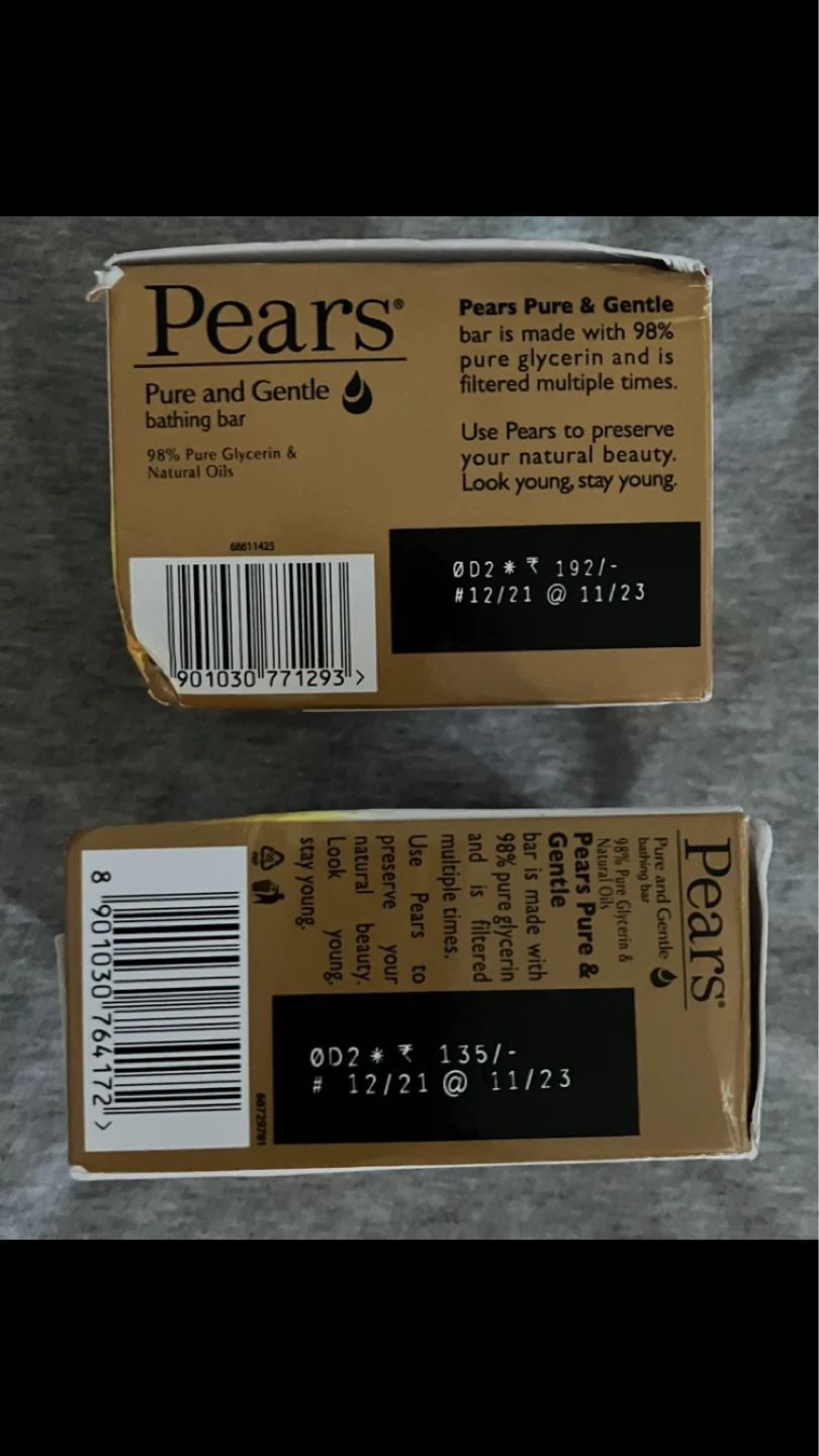TRADE: Pears Pure & Gentle Soaps (1 Missing From Each Box)🧼💛🧡✨🛁🫧 - photo 5