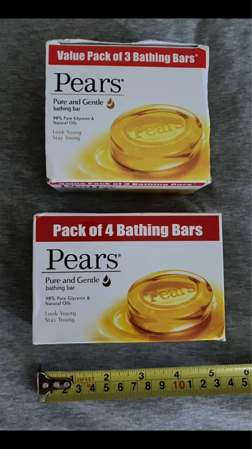 TRADE: Pears Pure & Gentle Soaps (1 Missing From Each Box)🧼💛🧡✨🛁🫧