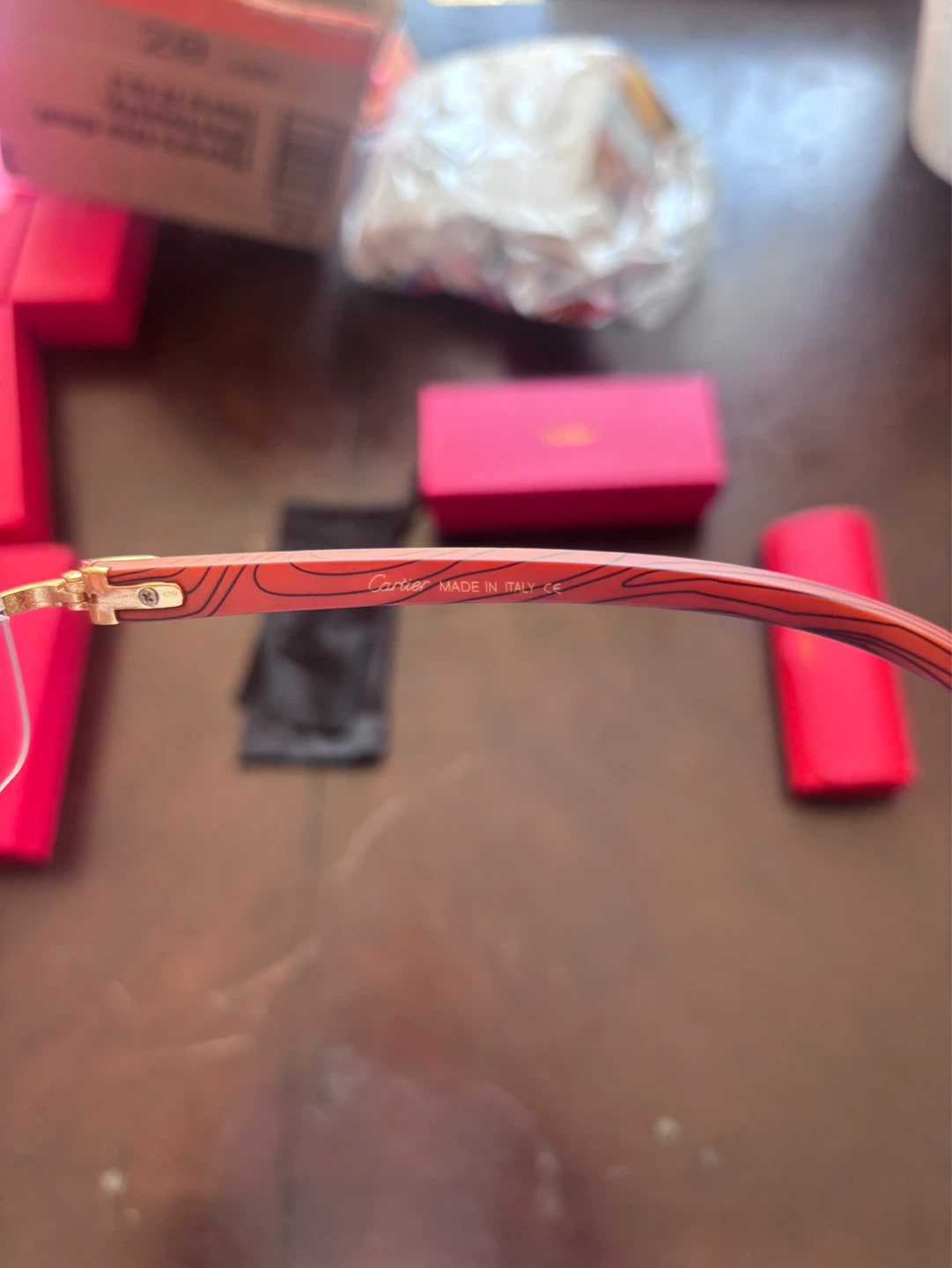 Cartier Rimless Glasses - photo 2