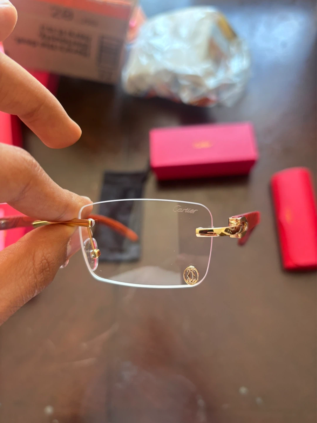 Cartier Rimless Glasses - photo 3