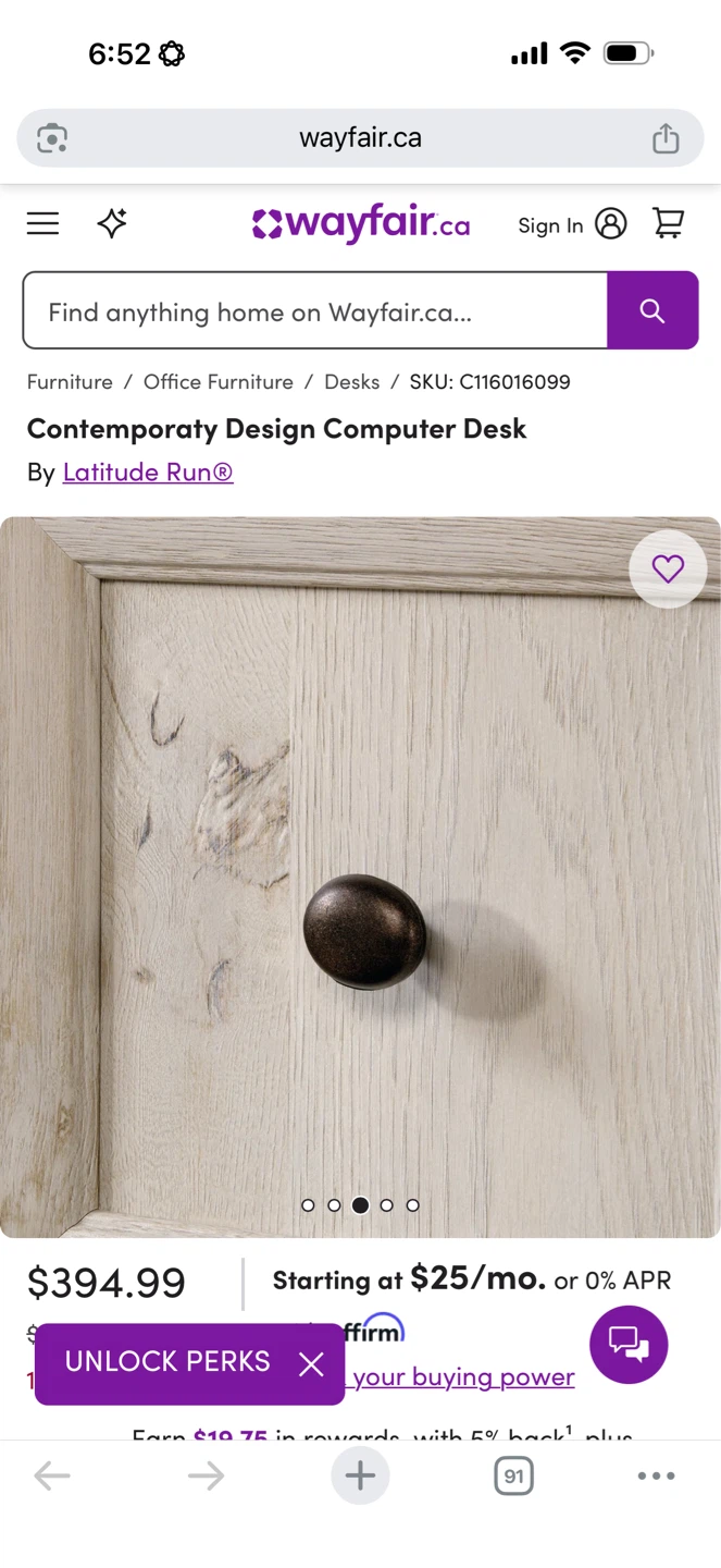 Desk from Wayfair - photo 5