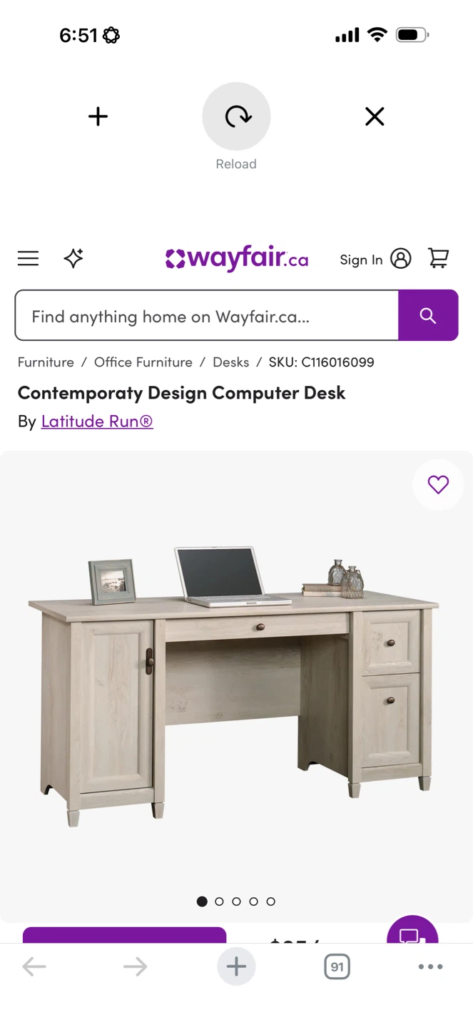 Desk from Wayfair - photo 3