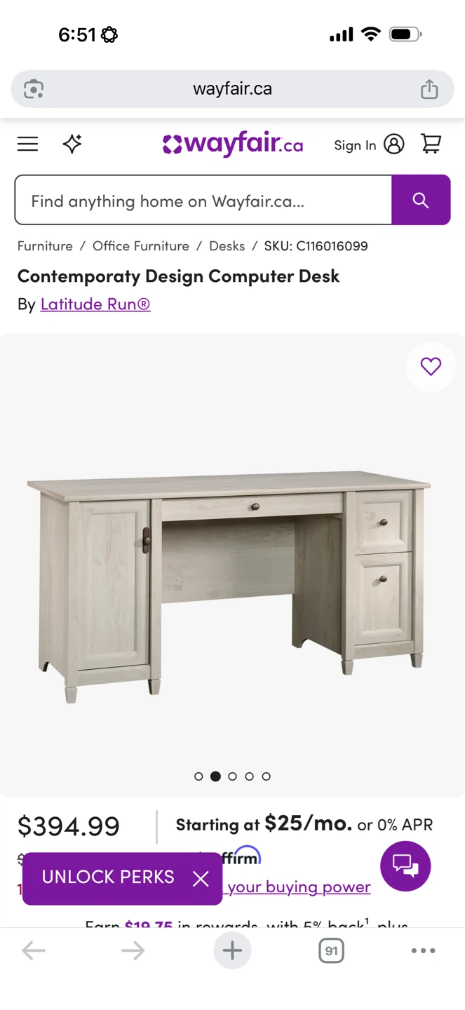 Desk from Wayfair - photo 4