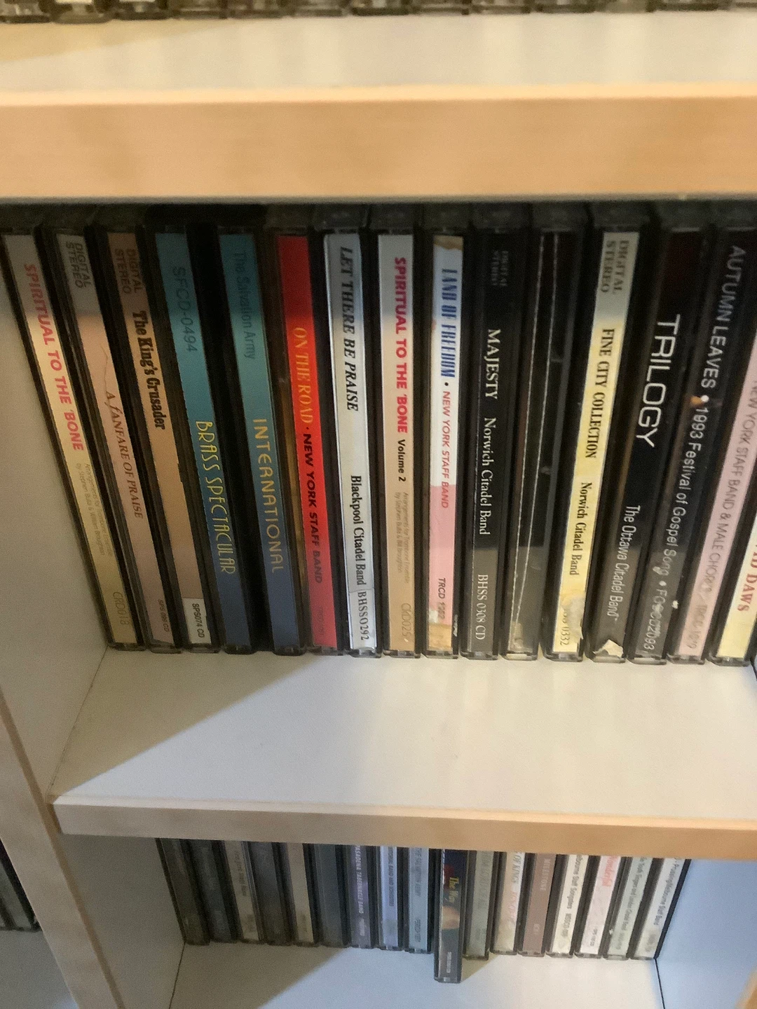 Assorted CD Collection including both shelving units - photo 2