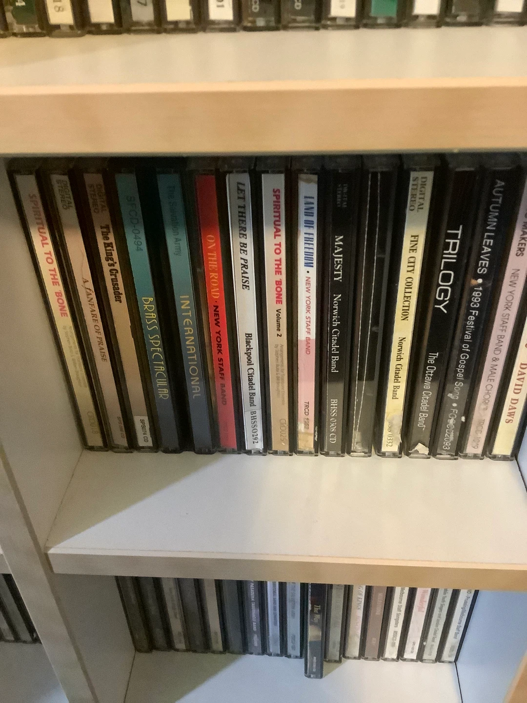 Assorted CD Collection including both shelving units - photo 5