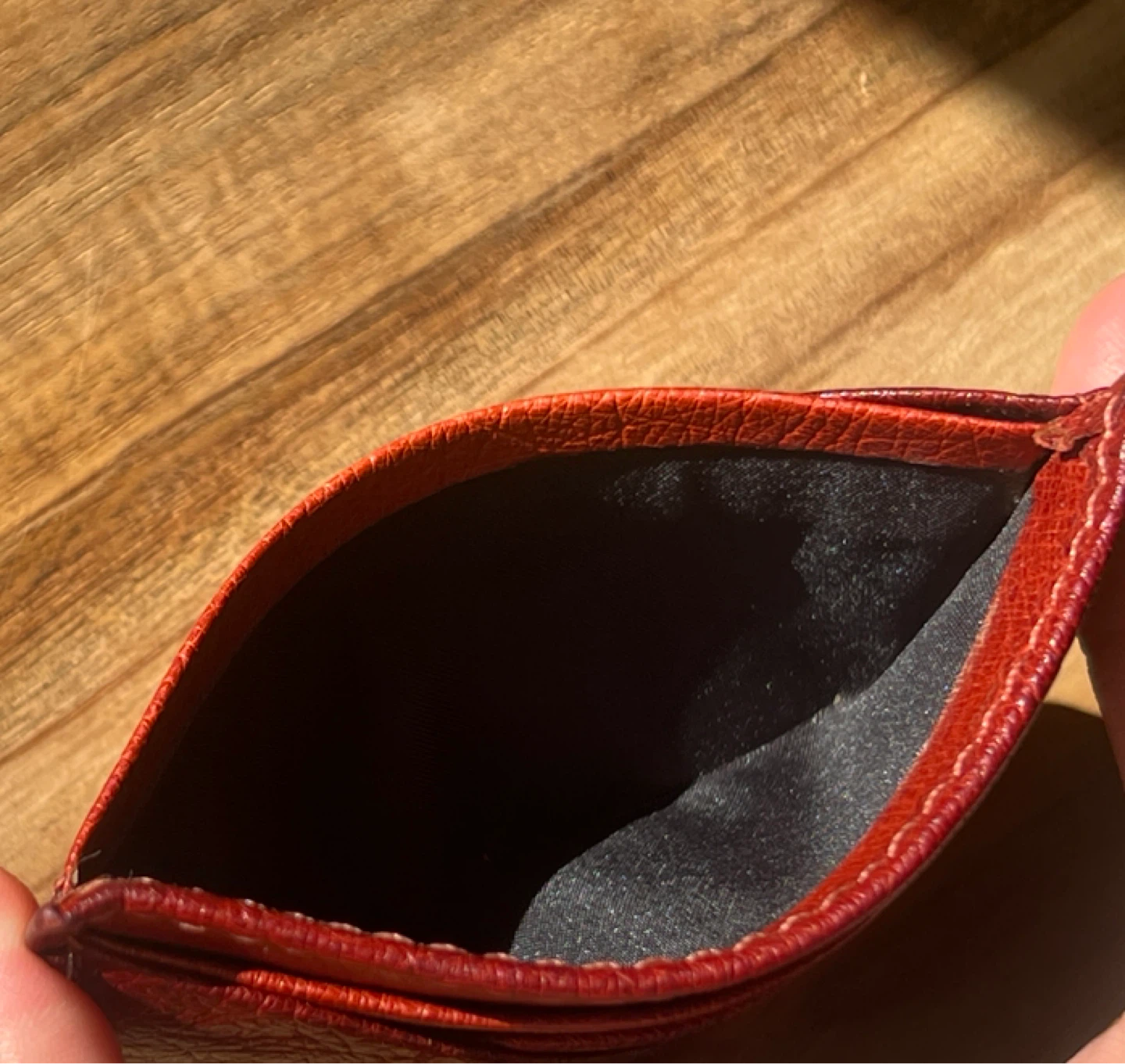 Leone Ostrich leather card holder - photo 3