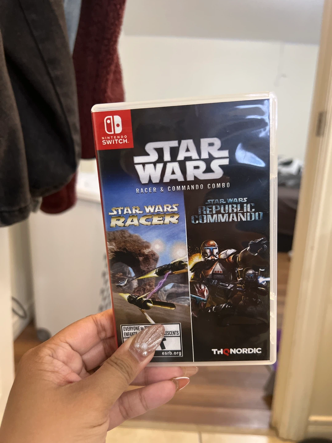 Nintendo Switch Star Wars Racer & Commando Combo Game