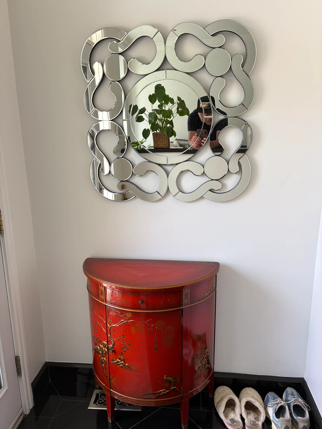 Beautiful Redwood Asian Sideboard - photo 2