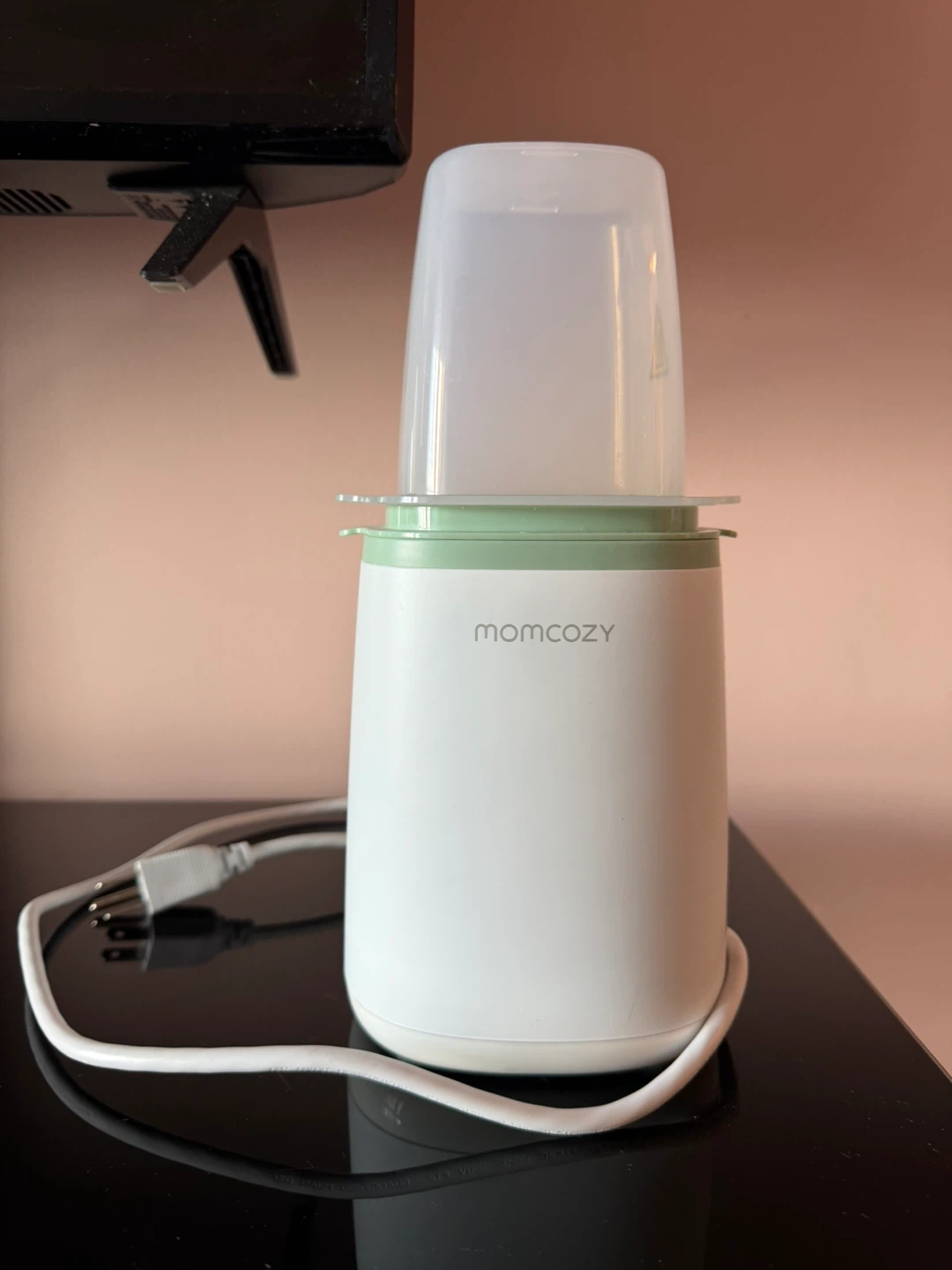 Momcozy White Baby Bottle Warmer