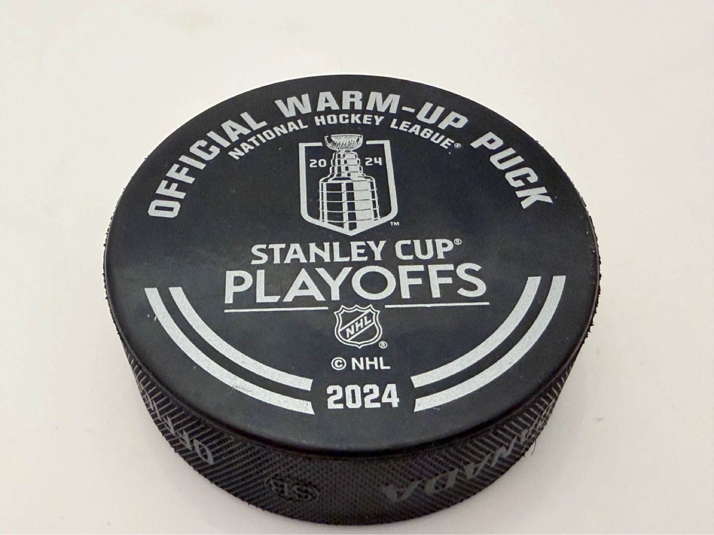 2024 Playoffs Round Two Game 5 Edmonton Oilers Vs Canucks Puck - photo 3