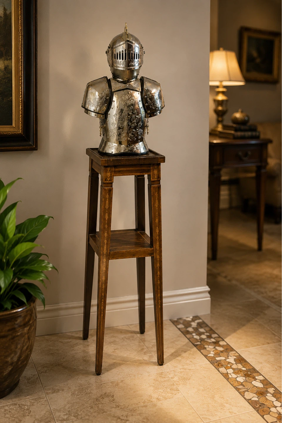 Antique Pedestal Stand