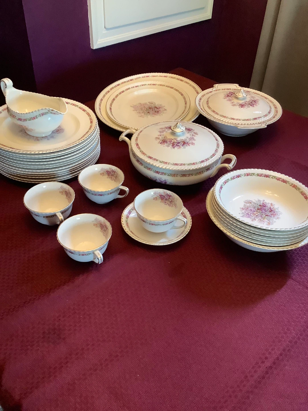 Johnson Bros. Old English China Set