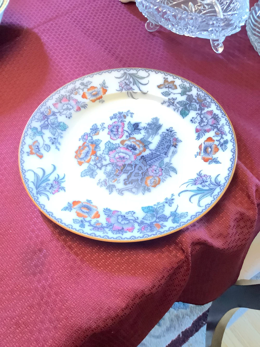 Johnson Bros. Old English Queen's Bouquet Plate