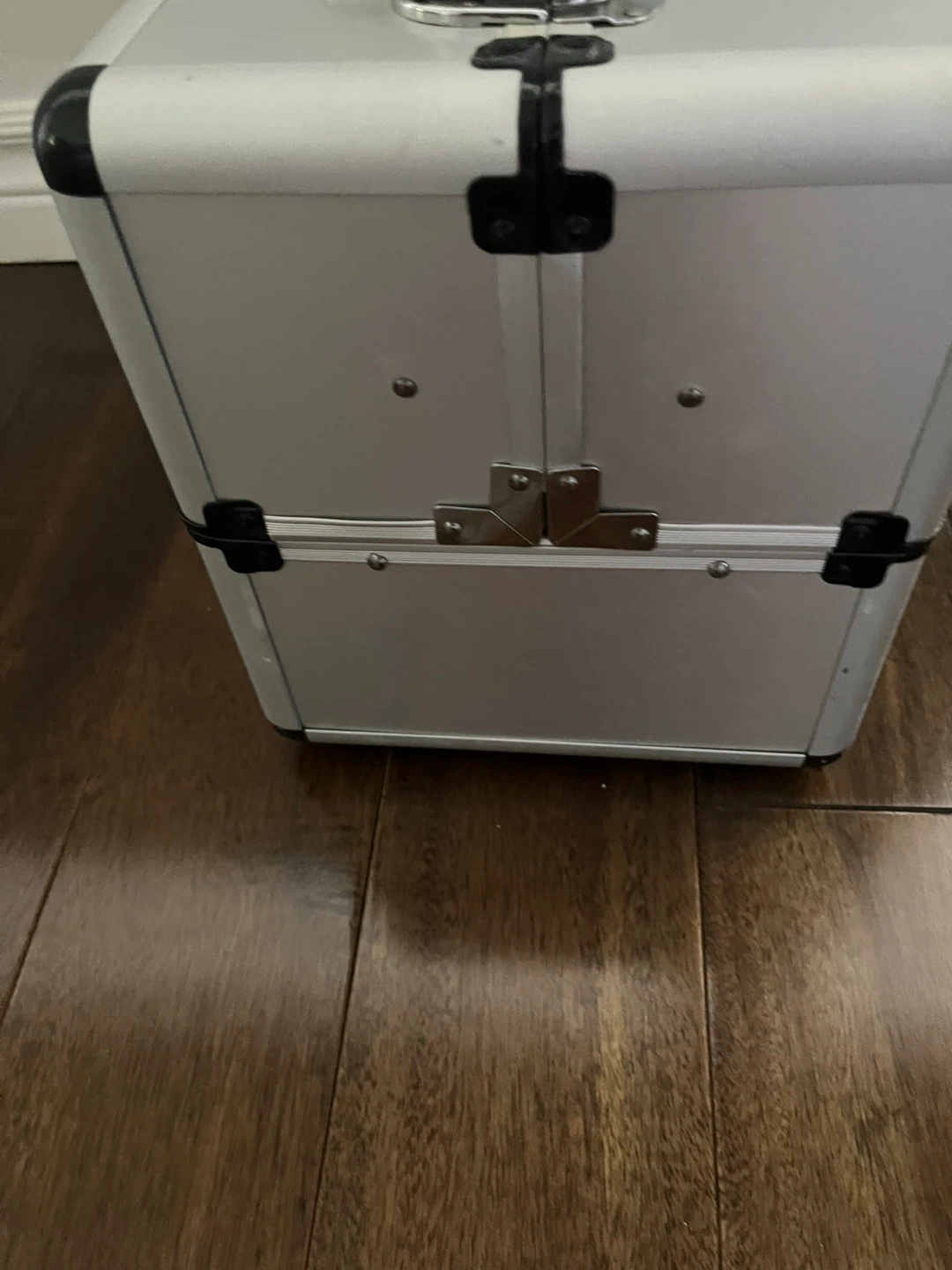 Silver Makeup Train Case - photo 3