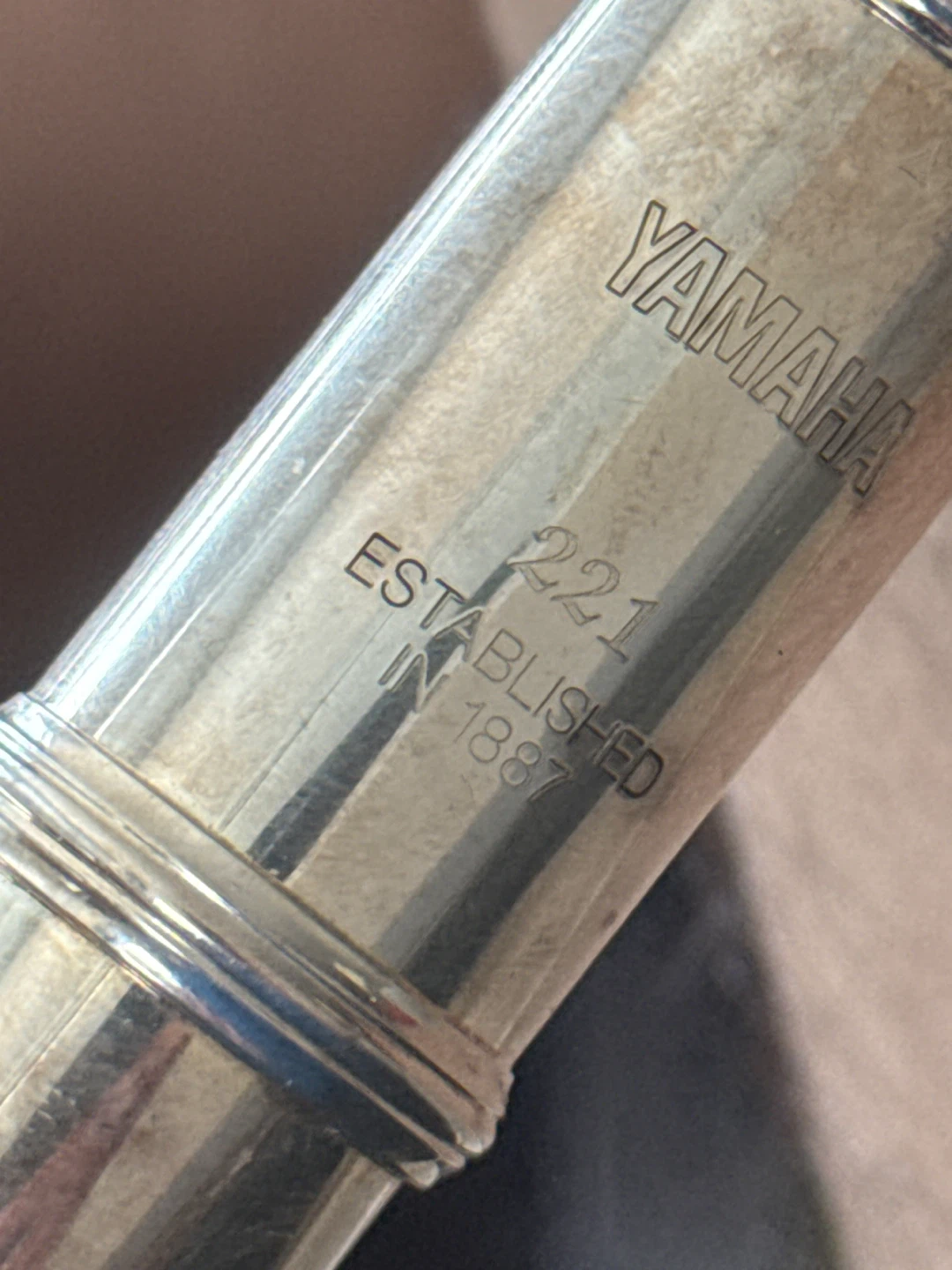 Yamaha 221 Flute with Case - photo 2