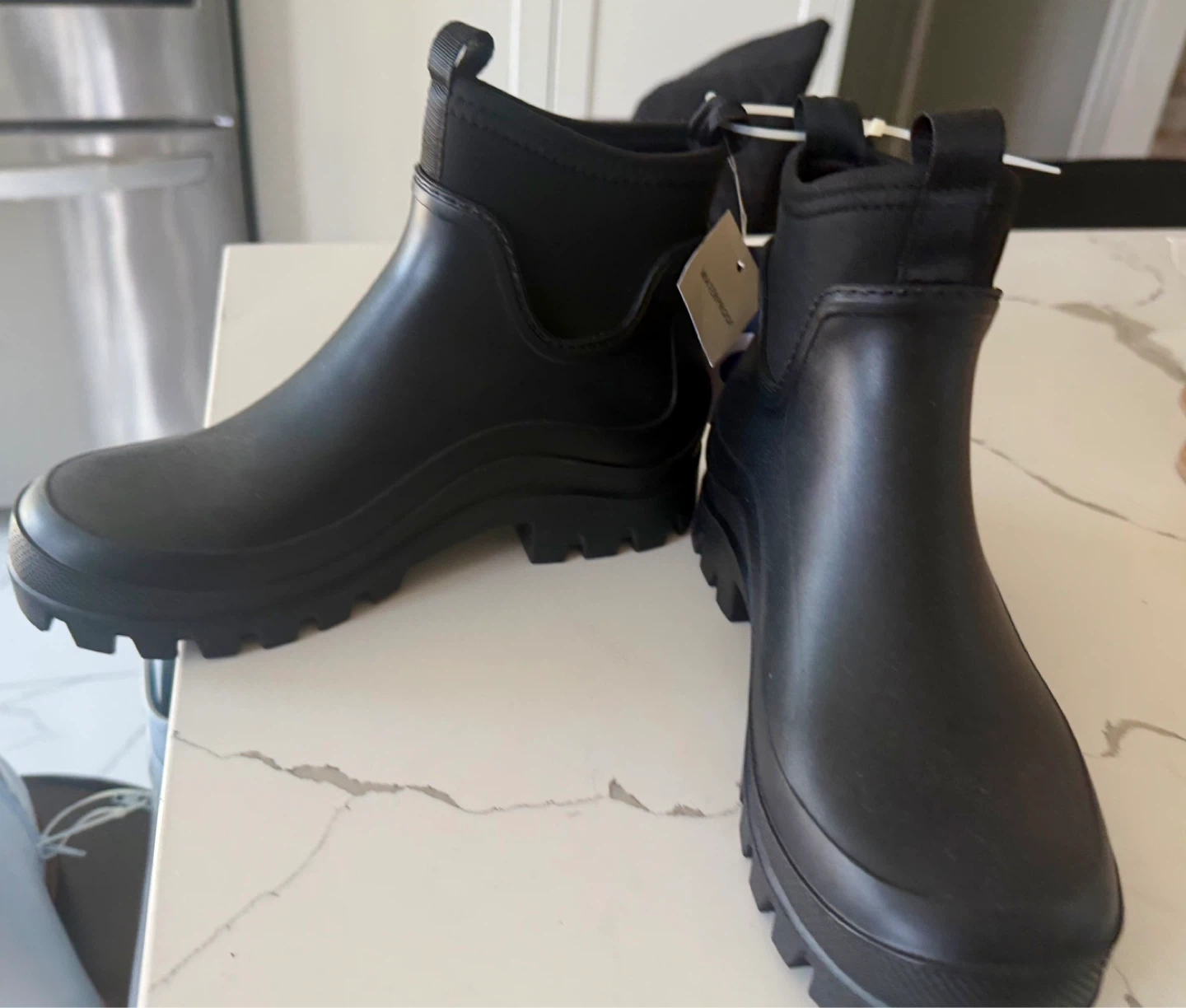 Black Waterproof Ankle Boots - photo 2