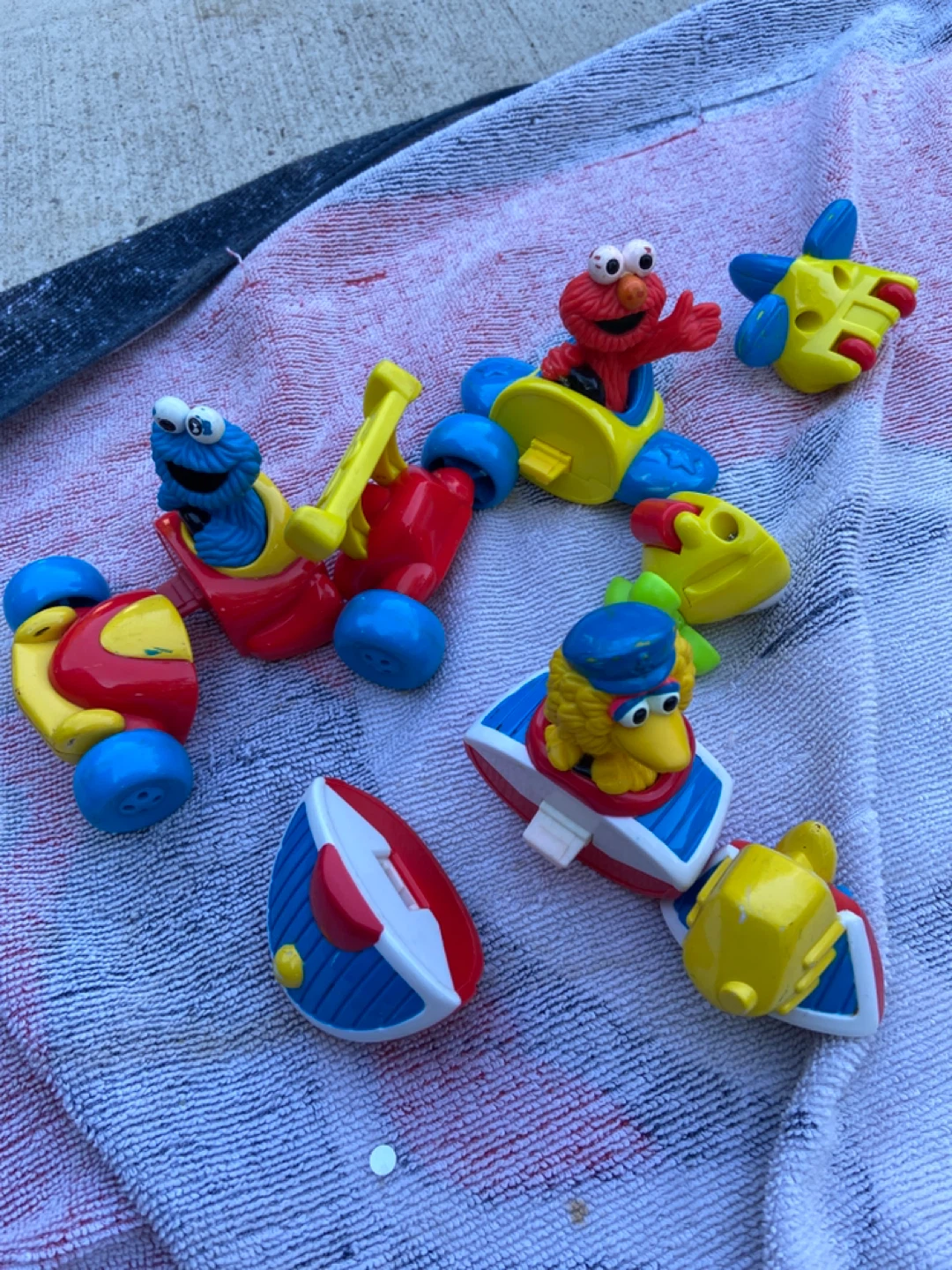 Vintage Sesame Street  Toys Set - photo 2