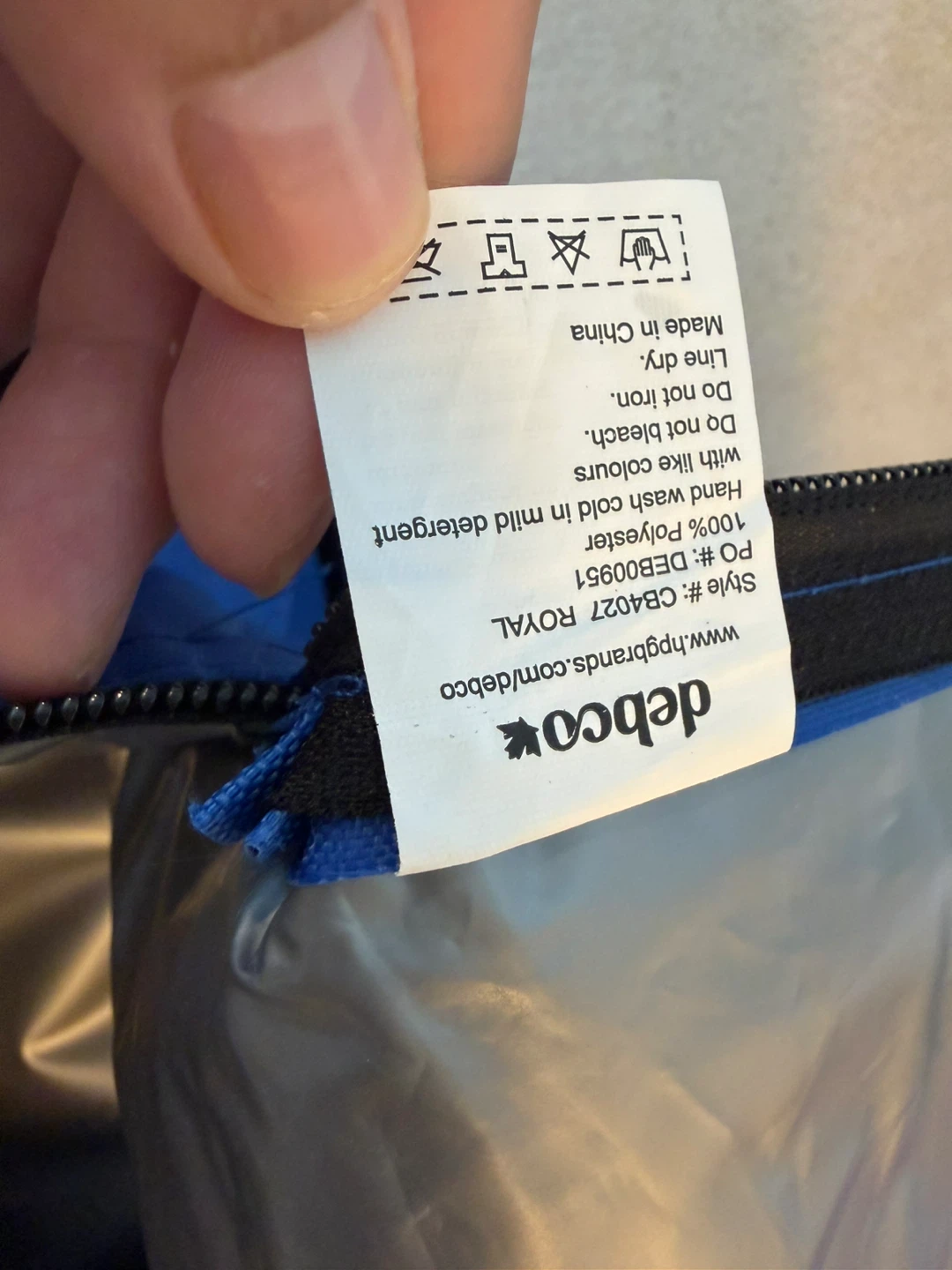 Debco Royal Blue Insulated Lunch Bag - photo 4