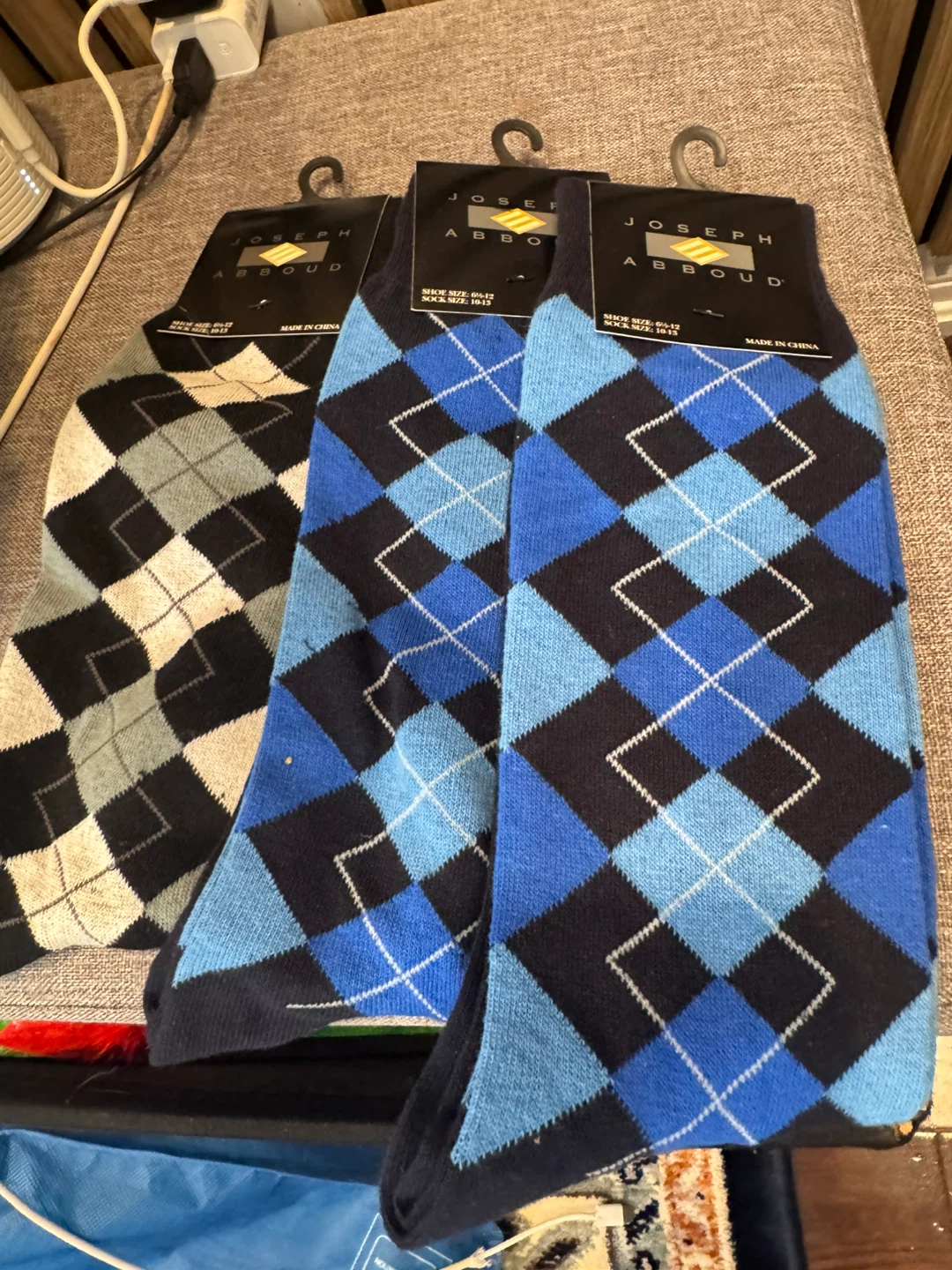 Joseph Abboud Men's Argyle Socks