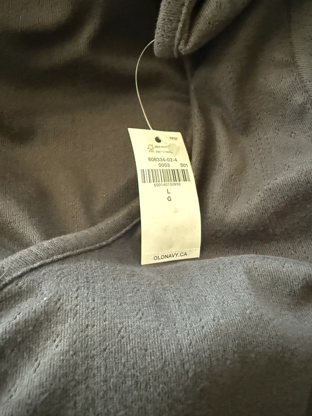 Old Navy Women's Long Sleeve Top - Grey - Size L - photo 2