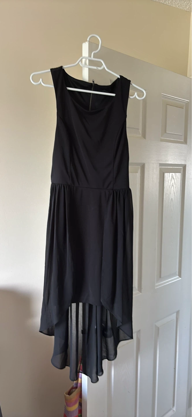 Black Hi-Low Dress