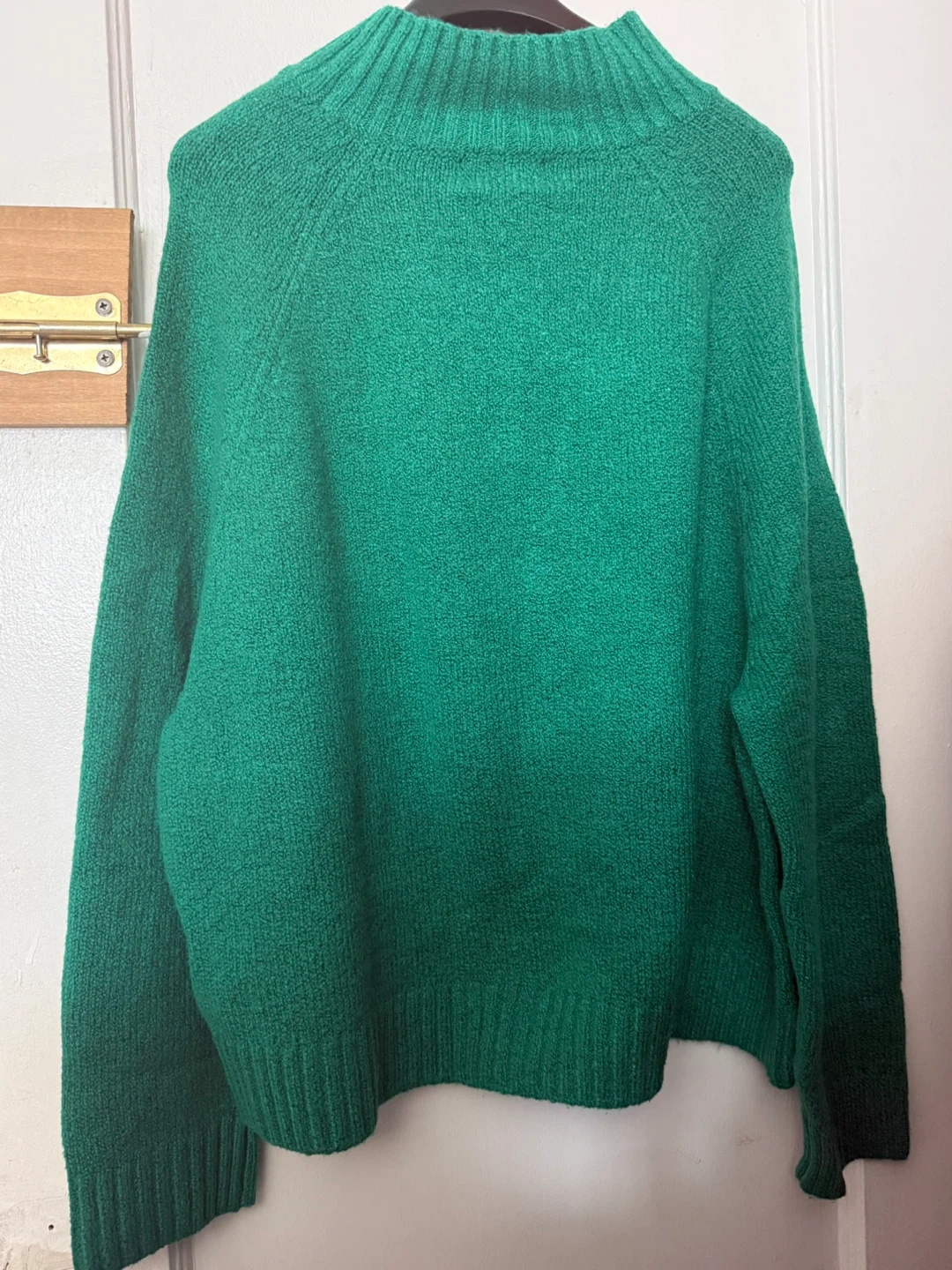 Green Mock Neck Sweater - photo 2