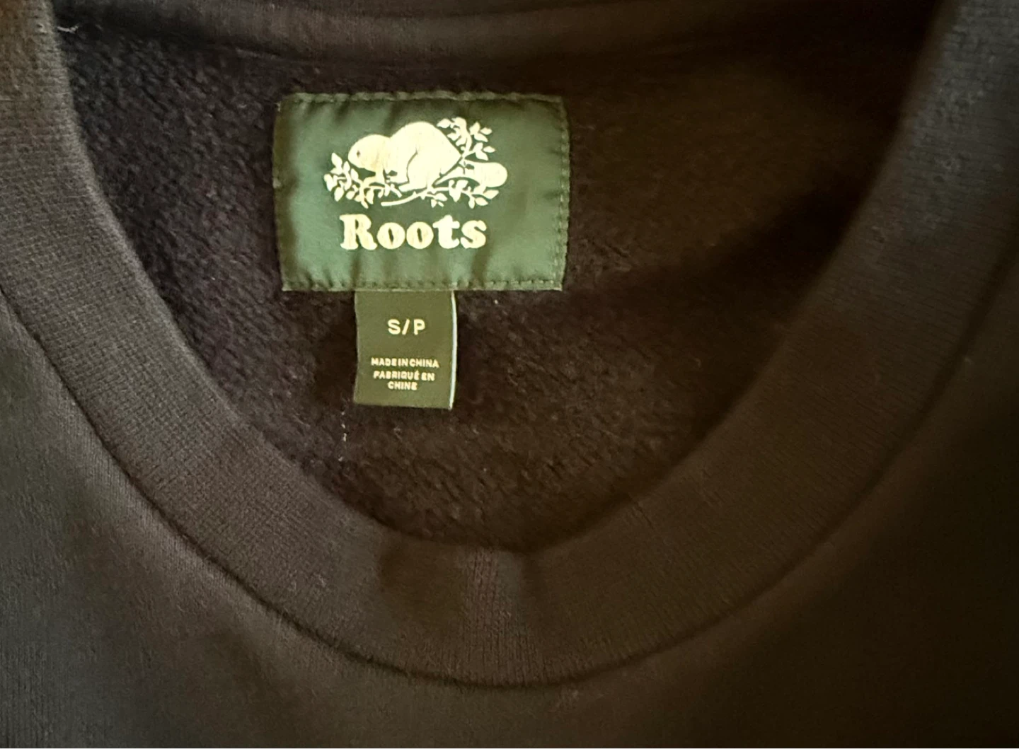 Roots Black Sweatshirt - photo 2