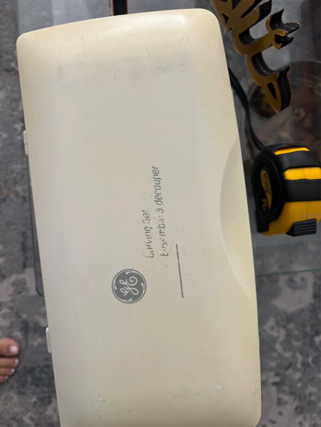 GE Electric Knife Set with Case - photo 2