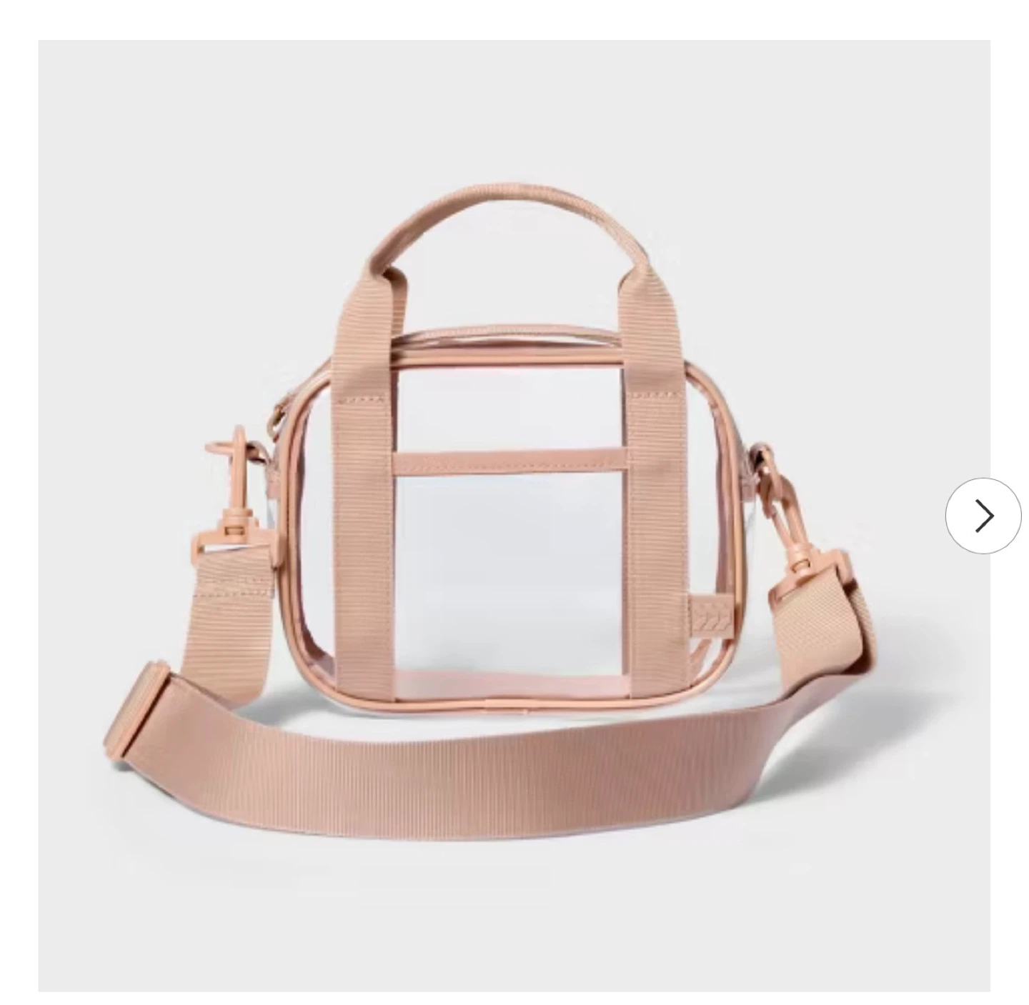 Crossbody Bag with Tan Straps