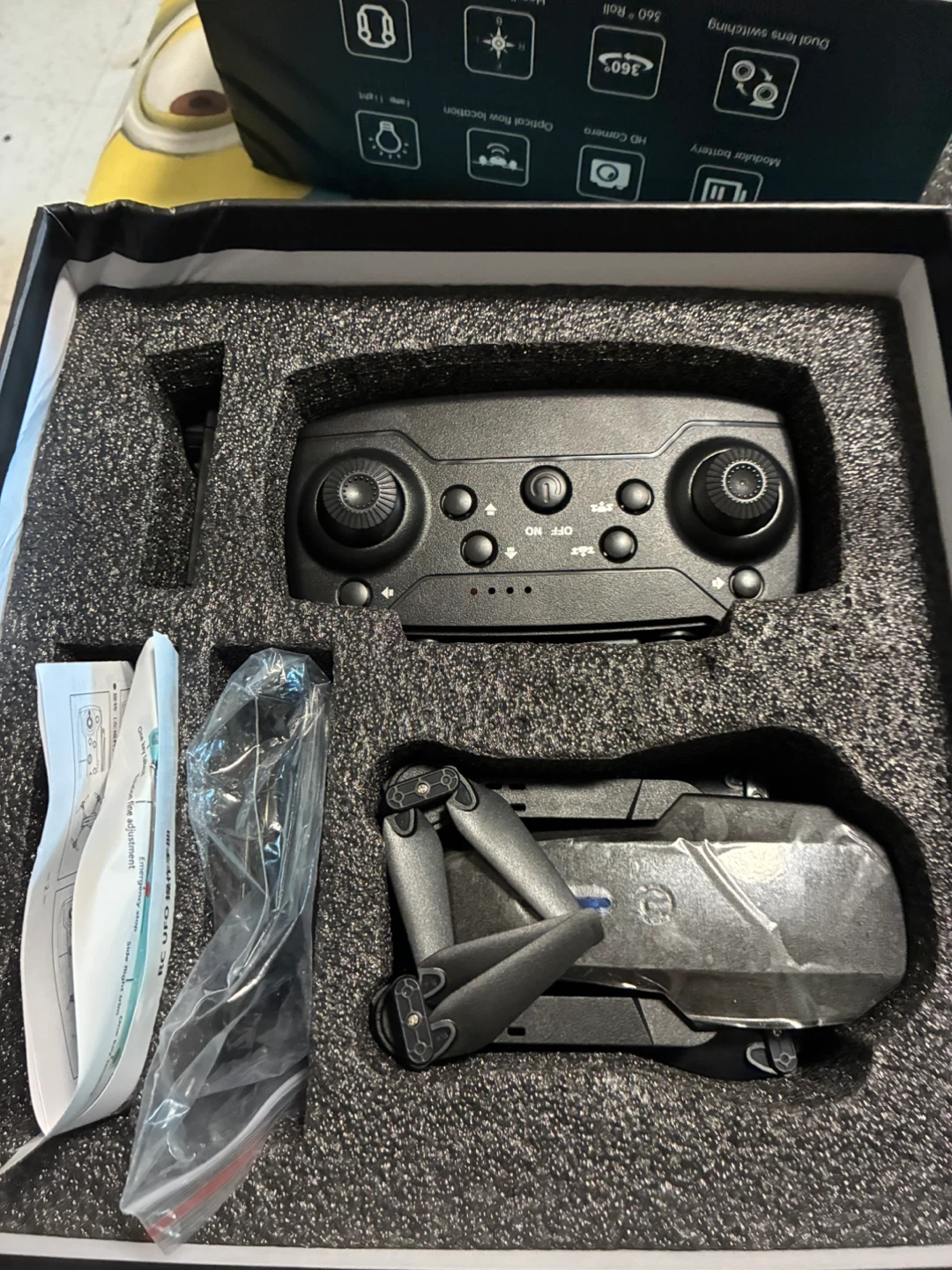 DMES Foldable HD Drone with Remote Control - photo 2