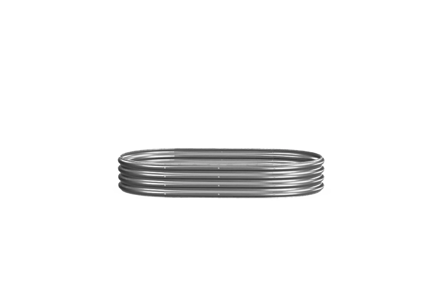 COATTOA Galvanized Raised Garden Bed, 2 Pcs 6x3x1ft - photo 2