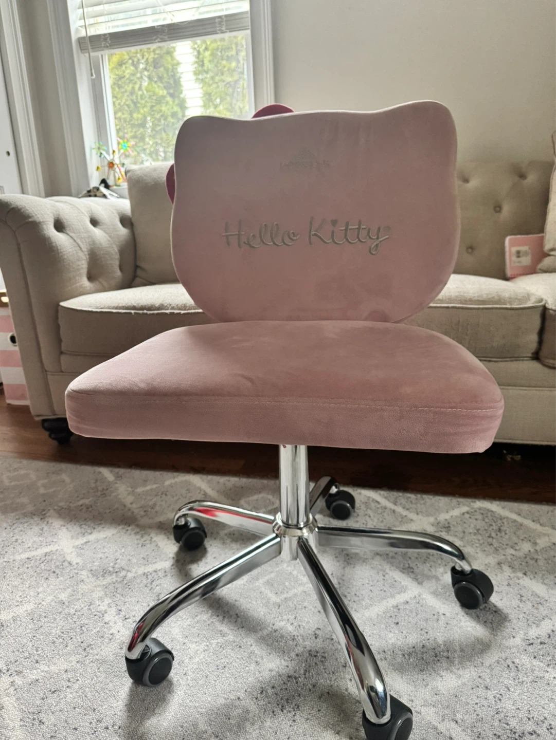 Pink Hello Kitty Office Chair