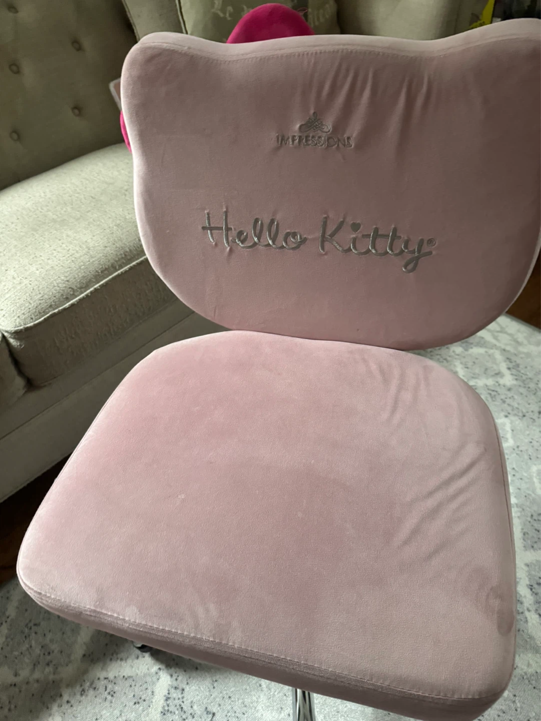 Pink Hello Kitty Office Chair - photo 4